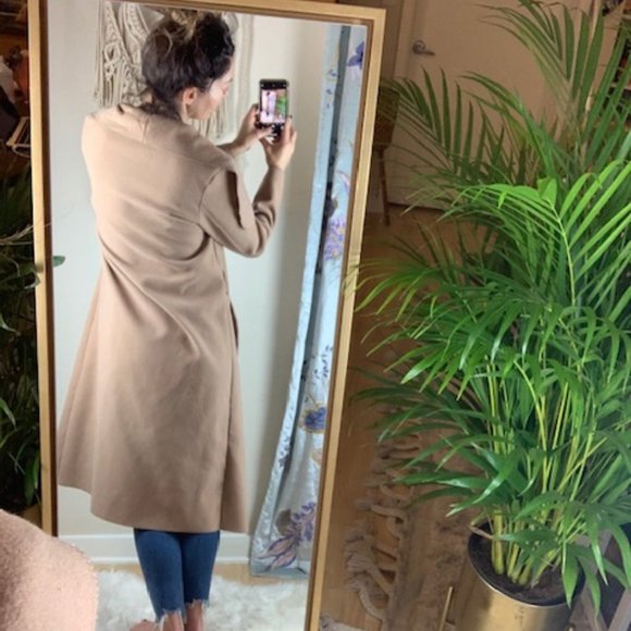 Missguided • Waterfall Trench Coat • Beige • 6 - Picture 6 of 12